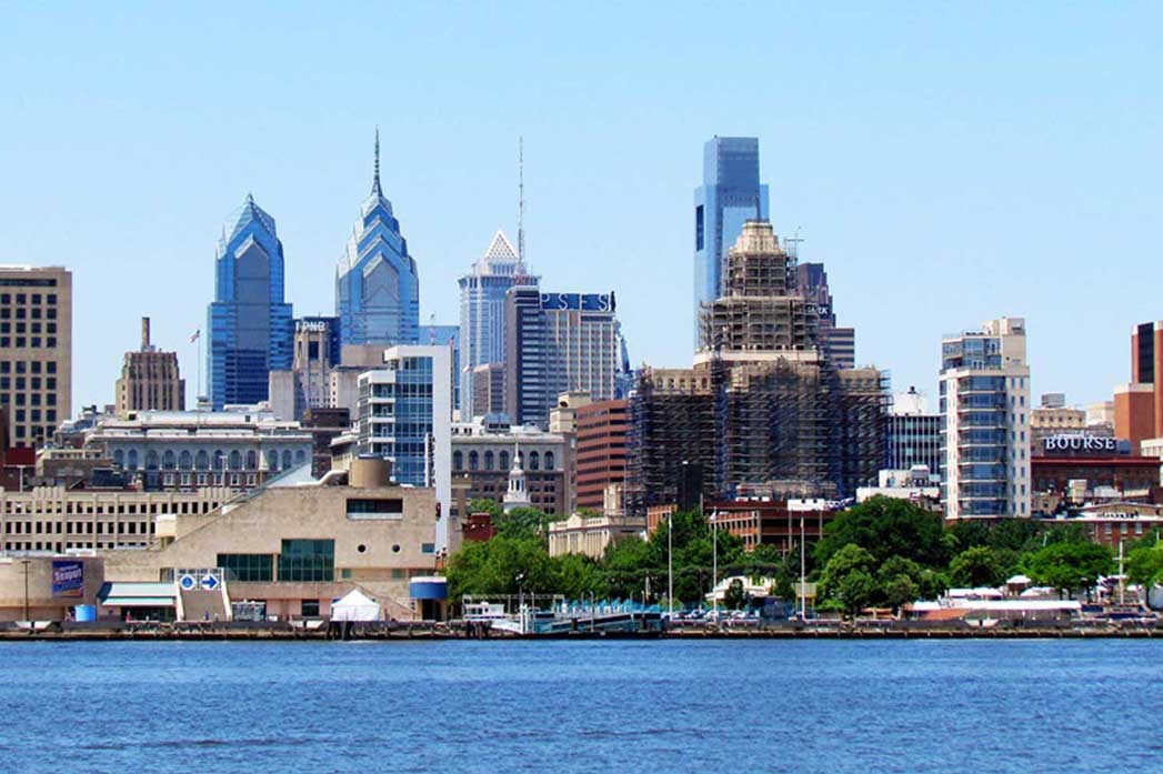 A skyline in Delaware