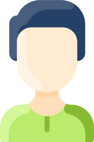 A graphic of a person