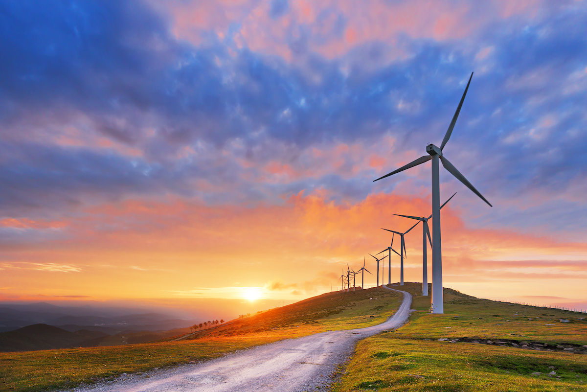 wind-turbines-sunset