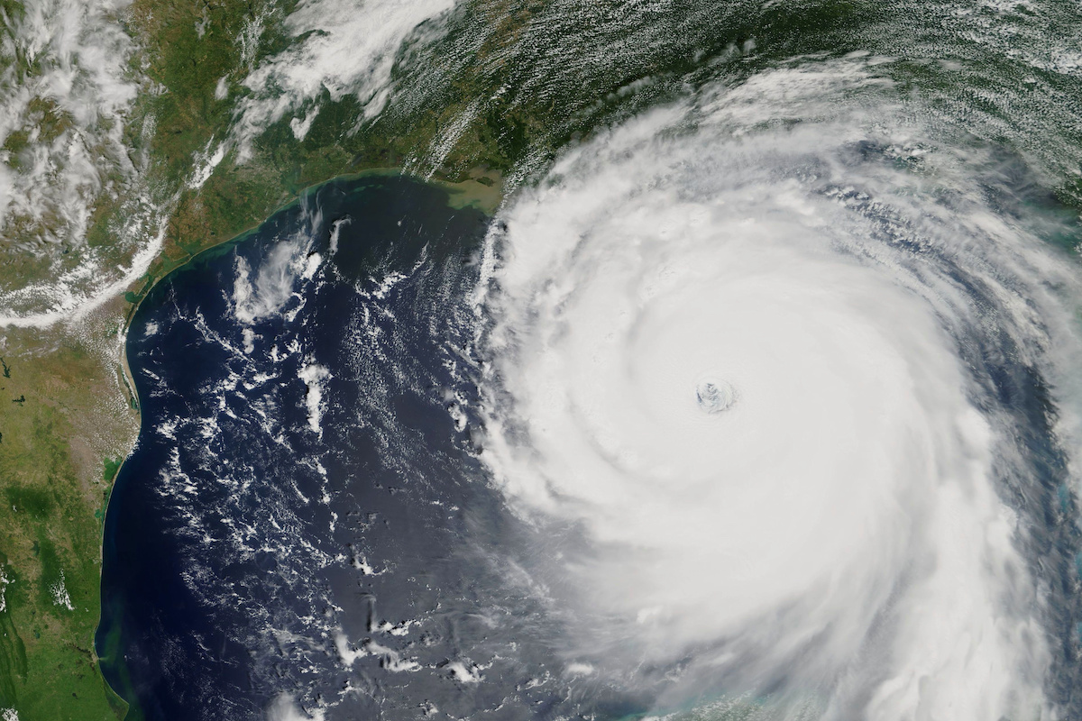 Hurricane Katrina Aerial View