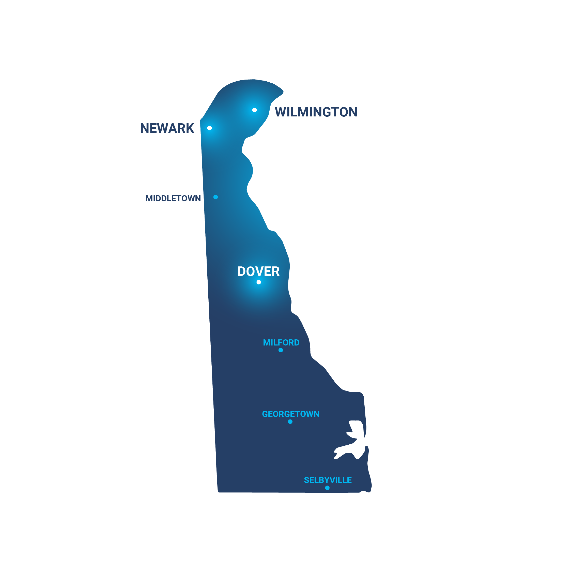 Delaware map