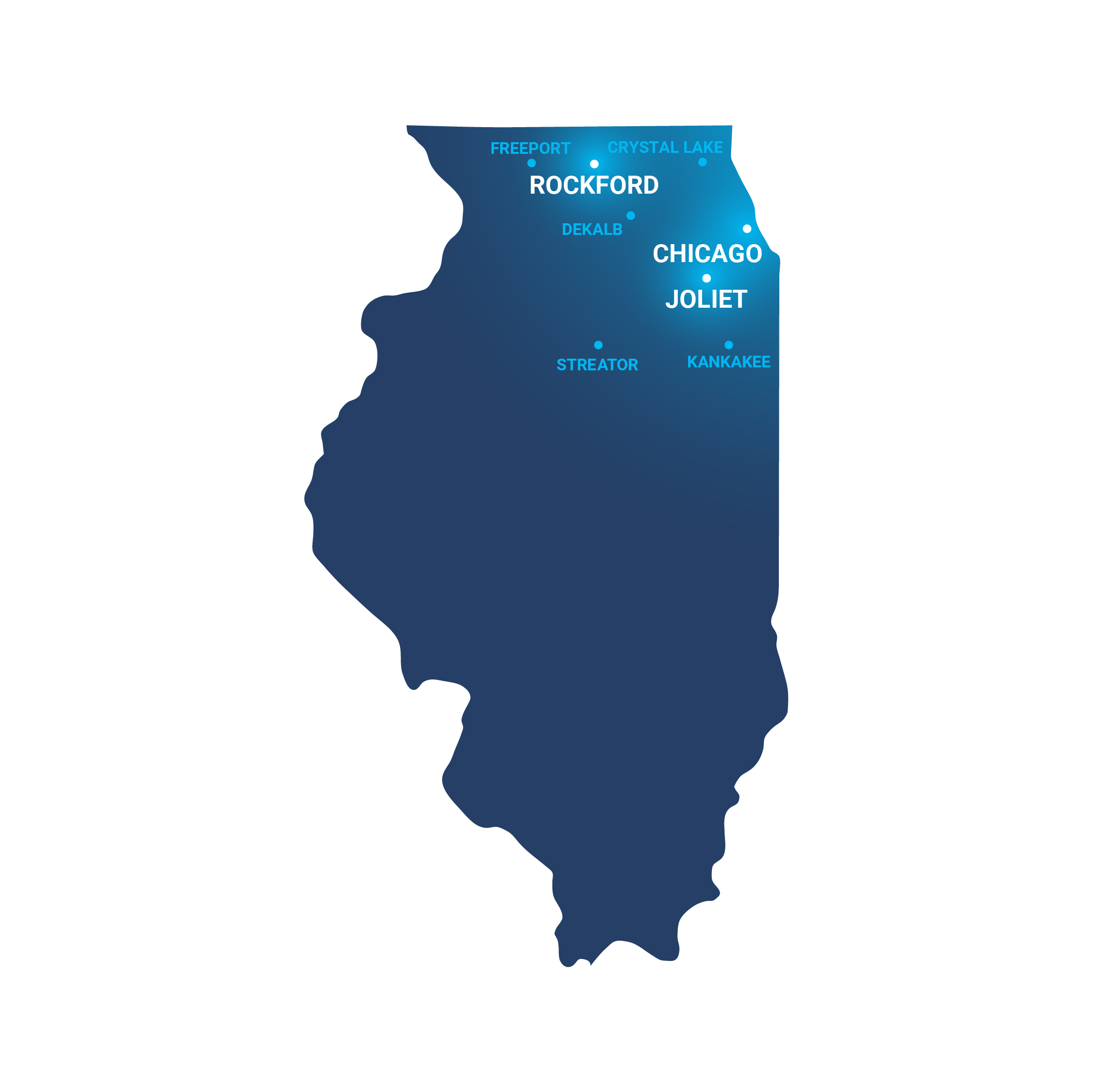 Illinois map
