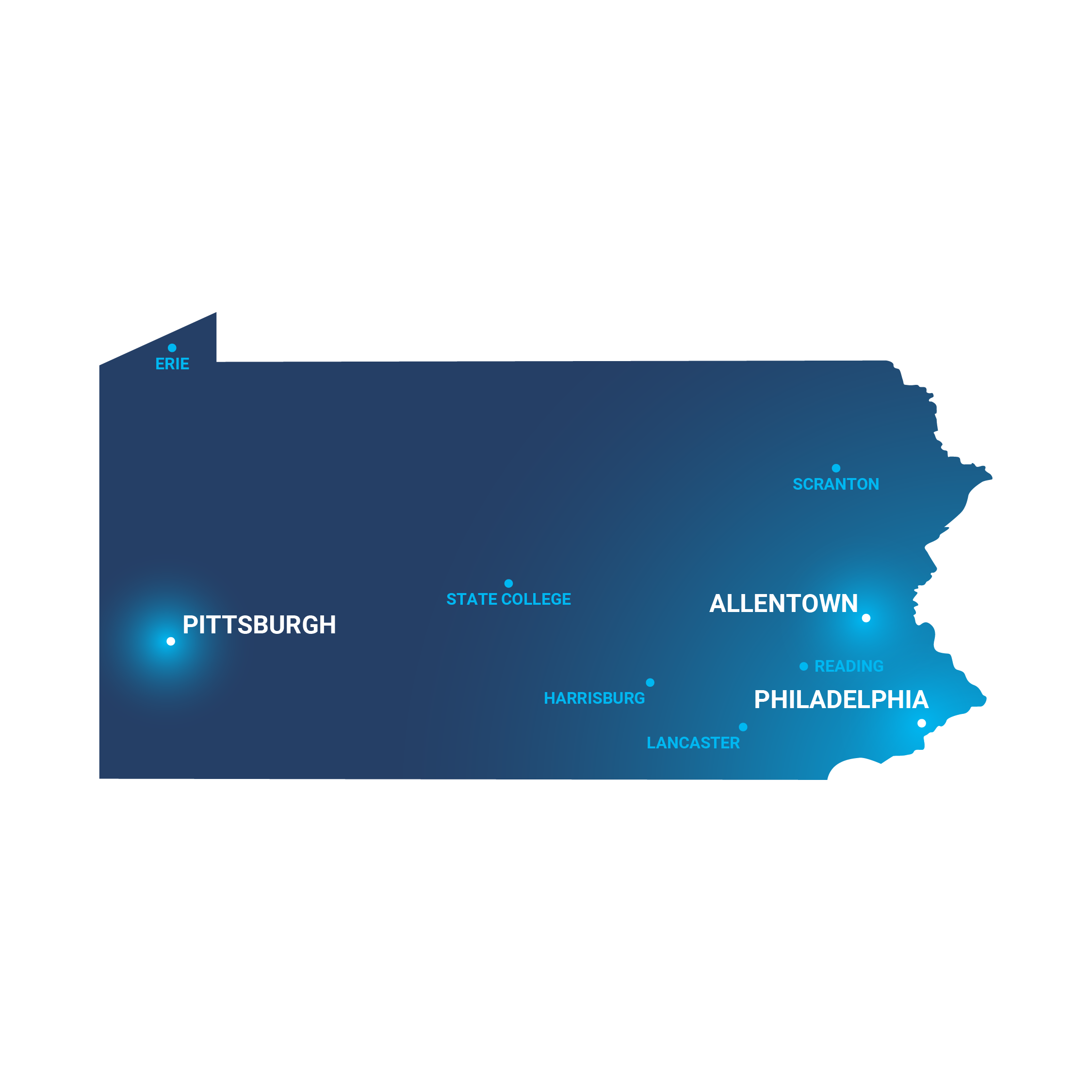 Pennsylvania map